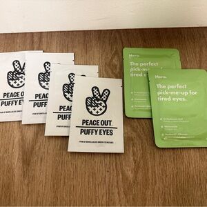 Brand New Peace Out and Hero Eye Patches